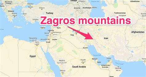 Benefits of Using MAP Zagros Mountains On A Map